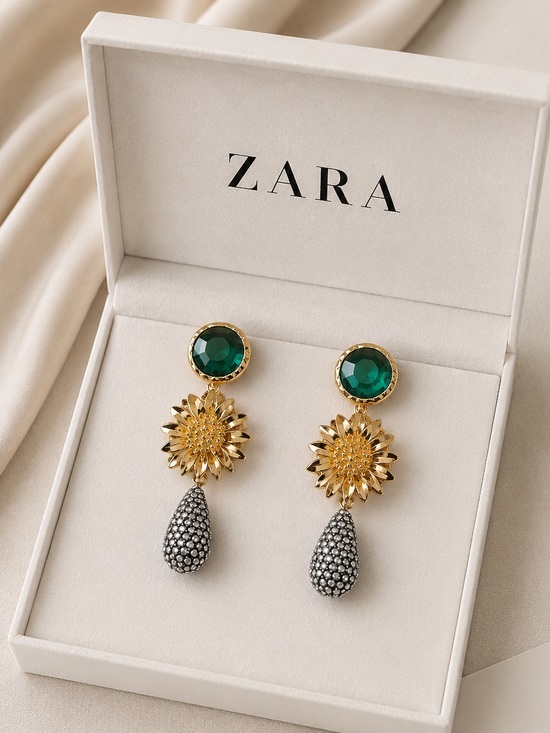 Zara Jewelry - Sunflower 🌻 earrings